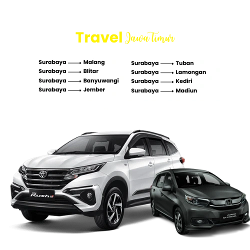 Travel dari surabaya ke seluruh Jawa Timur